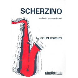 Scherzino for alto saxophone and piano -Colin Cowles