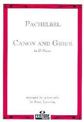 Canon and Gigue D major : for piano - Johann Pachelbel
