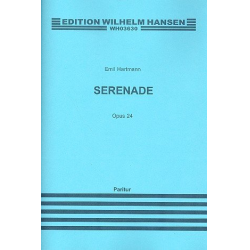 Serenade op.24 : for clarinet in a (vl, va), - Emil Hartmann