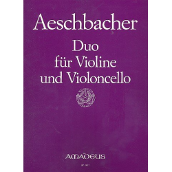 Duo op.26 - für Violine und -Walther Aeschbacher