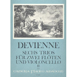 6 Trios op.19 Band 2 (Nr.4-6) - - Francois Devienne