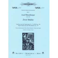 2 Stücke : für Soloinstrument - Josef Gabriel Rheinberger