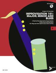 Improvisation 101- Major, Minor and Blues (+CD) - - Gregory W. Yasinitsky