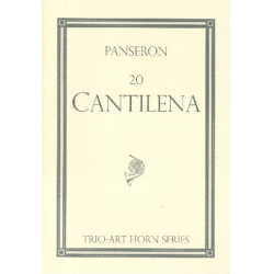 20 Cantilena für Horn - Auguste Mathieu Panseron