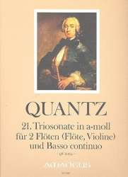 Sonate a-Moll Nr.21 QV2-41a - für - Johann Joachim Quantz
