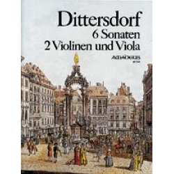 6 Sonaten op.2 - für 2 Violinen - Carl Ditters von Dittersdorf