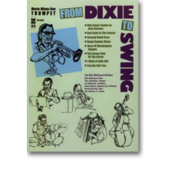 DIXIE TO SWING     (BOOK+CD) - Music Minus One
