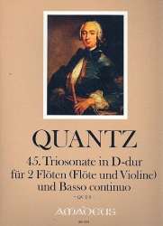 Triosonate in D-Dur Nr.45 QV 2,8 - - Johann Joachim Quantz