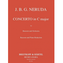 Concerto C major : for bassoon - Johann Baptist Georg Neruda