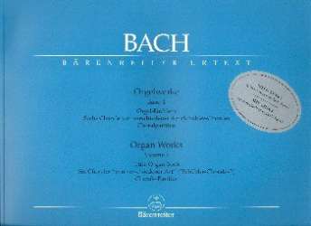 Neue Bach-Ausgabe Serie 4 Orgelwerke Band 1 : - Johann Sebastian Bach