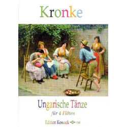 Ungarische Tänze op.104 : -Emil Kronke