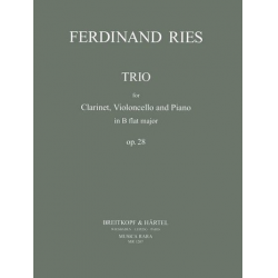 Trio op.28 : für Klarinette, - Ferdinand Ries