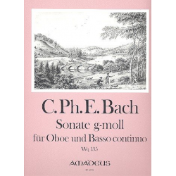 Sonate g-Moll wq135 - für Oboe - Carl Philipp Emanuel Bach