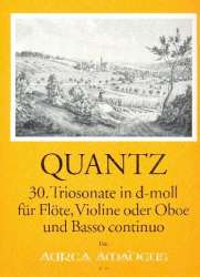Triosonate d-Moll Nr.30 - für - Johann Joachim Quantz