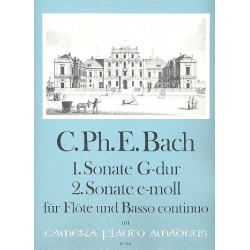 Sonate G-Dur Nr.1 und Sonate e-Moll - Carl Philipp Emanuel Bach