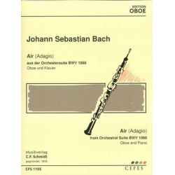 Air : für Flöte (Oboe) und Klavier (Orgel) - Johann Sebastian Bach