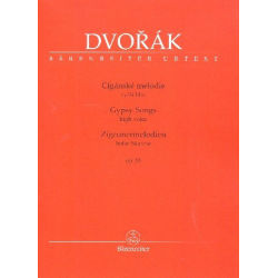 Zigeunermelodien op.55 (Hohe Stimme) -Antonin Dvorak / Arr.Veronika Vejvodová
