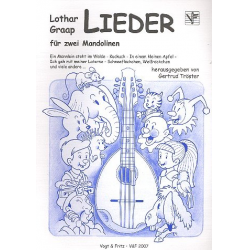 Lieder : für 2 Mandolinen - Lothar Graap