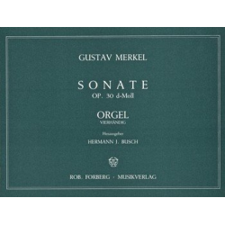 Sonate d-Moll - Gustav Adolf Merkel