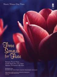 Three Sonatas for Flute - Music Minus One