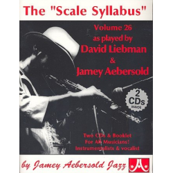 Scale Syllabus (+2 CDs) - Jamey Aebersold