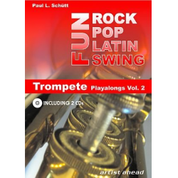 Rock Pop Latin Swing Fun (+ 2 CDs) : für Trompete - Paul L. Schütt