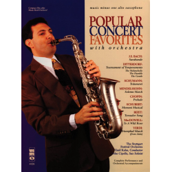 Popular Concert Favorites with Orchestra - Music Minus One