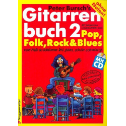 Gitarrenbuch Band 2 (+CD) - Peter Bursch