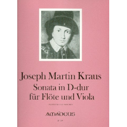 Sonate D-Dur - für Flöte und Viola - Joseph Martin Kraus