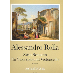 2 Sonaten - für Viola und Violoncello - Alessandro Rolla