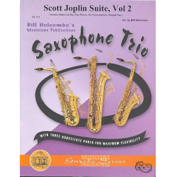 Scott Joplin Suite vol.2 : for 3 saxophones