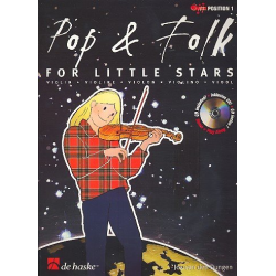 Pop and Folk for little Stars (+CD) : - Jos van den Dungen