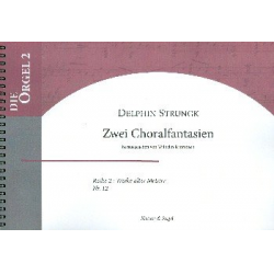 2 Choralfantasien für Orgel - Delphin Strunck