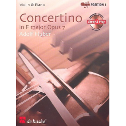 Concertino F-Dur op.7 (+CD) : - Adolf Huber