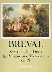 6 leichte Duos op.21 - - Jean Baptiste Breval