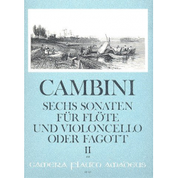 6 Sonaten - für Flöte und - Giuseppe Maria Gioaccino Cambini