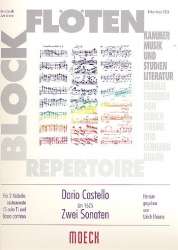2 Sonaten : für - Dario Castello