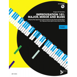 Improvisation vol.101 - Major, Minor and Blues (+CD) - - Gregory W. Yasinitsky