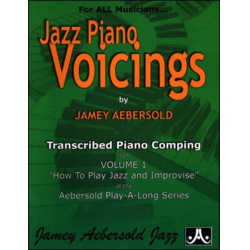 Jazz Piano Voicings -Jamey Aebersold