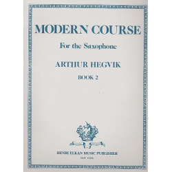 Modern Course for the saxophone vol.2 - Arthur Hegvik