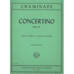 Concertino op.107 for flute and piano - Cecile Louise S. Chaminade / Arr. Marcel Moyse