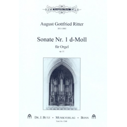 Sonate d-Moll Nr.1 op.11 : für Orgel - August Gottfried Ritter