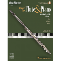 Advanced Flute Solos - Volume 1 - Music Minus One