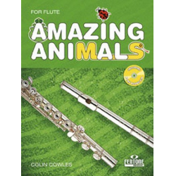 Amazing Animals (+CD) : for flute - Colin Cowles