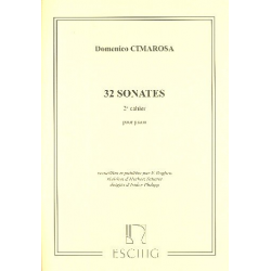 32 sonates vol.2 (nos.11-20) : - Domenico Cimarosa