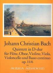 Quintett D-Dur op.11,6 - - Johann Christian Bach