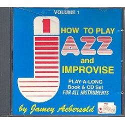 How to play Jazz vol. 1 : CD - Jamey Aebersold