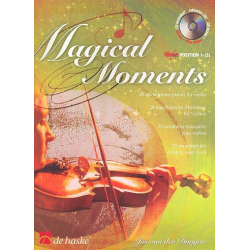 Magical Moments (+CD) : for violin - Jos van den Dungen
