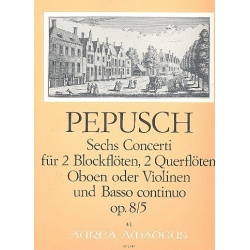 Concerto C-Dur op.8,5 - für - Johann Christoph Pepusch