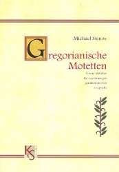 5 neue gregorianische Motetten für gem Chor a cappella Partitur - Michael Stenov